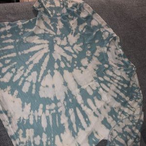 Bleach dye crop top